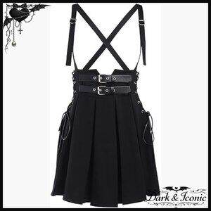 High Waist Pleated Mini Skirt Halter Lace-Up Tennis Skater Skirt